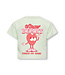 KMGBELINDA LIFE SS REG PRINTED TEE JRS Green Lily Strawberry by Kids Only