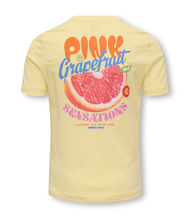 KOGBOLETTE LIFE S/S TOP JRS Sunlight Pink by Kids Only