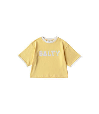 Salty Stich Salty cropped tee - Yellow   by Salty Stich