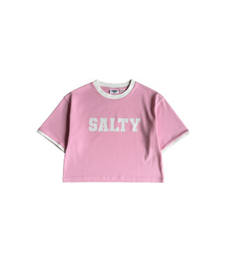 Salty Stich Salty cropped tee - Pink   by Salty Stich