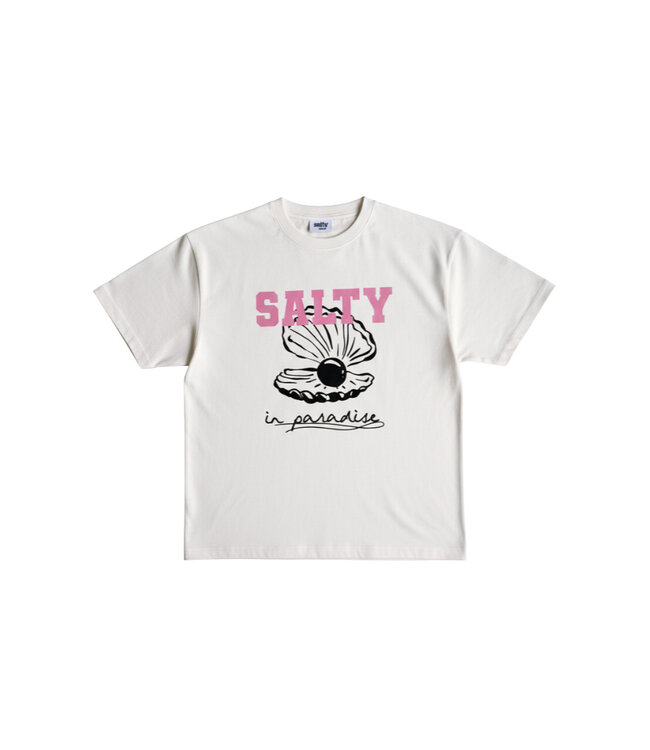 Salty Pearl tee - Off White   by Salty Stich