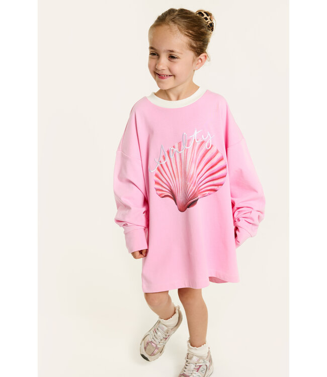 Salty Shell skater tee - Pink  by Salty Stich