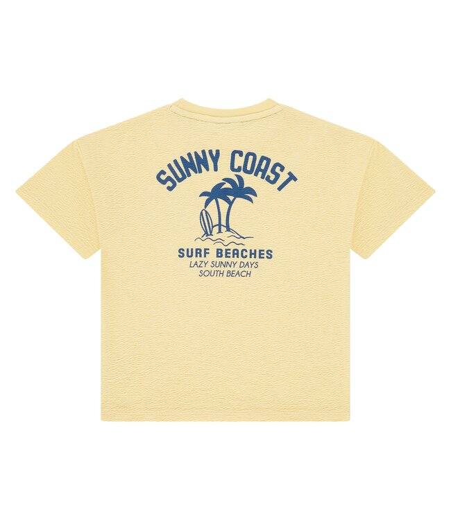boys t-shirt short sleeve Yellow by Stains & Stories