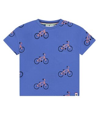 Stains & Stories boys t-shirt short sleeve Royal by Stains & Stories