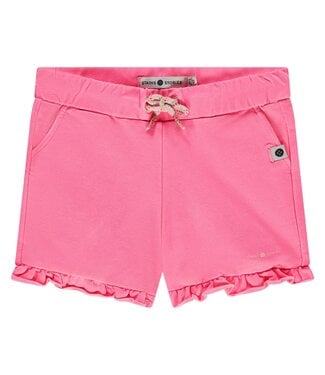 Stains & Stories girls sweat short Neon Pink by Stains & Stories