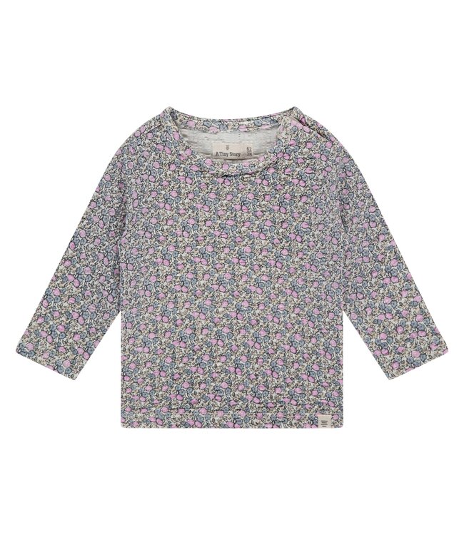 baby t-shirt long sleeve Multicolour by a Tiny story
