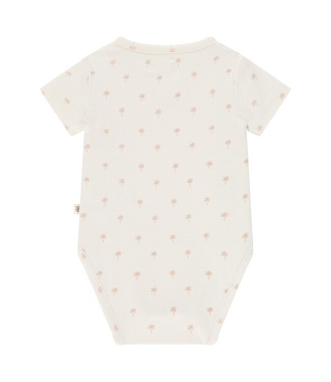 baby romper short sleeve Ecru by a Tiny story