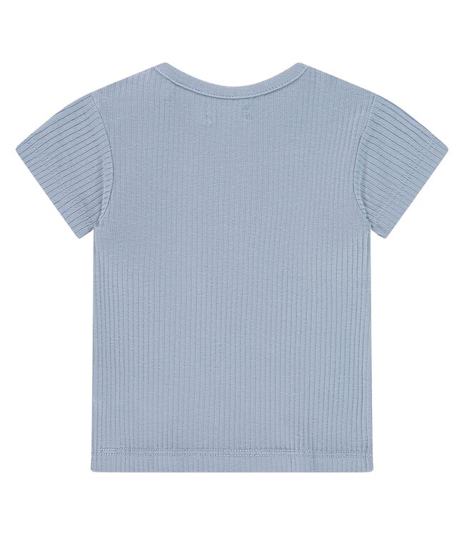 baby t-shirt short sleeve Light Blue by a Tiny story