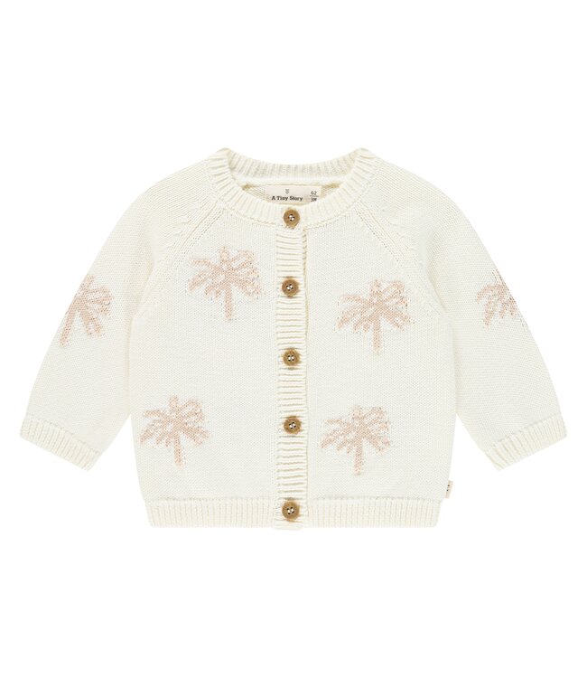 baby cardigan Ecru by a Tiny story