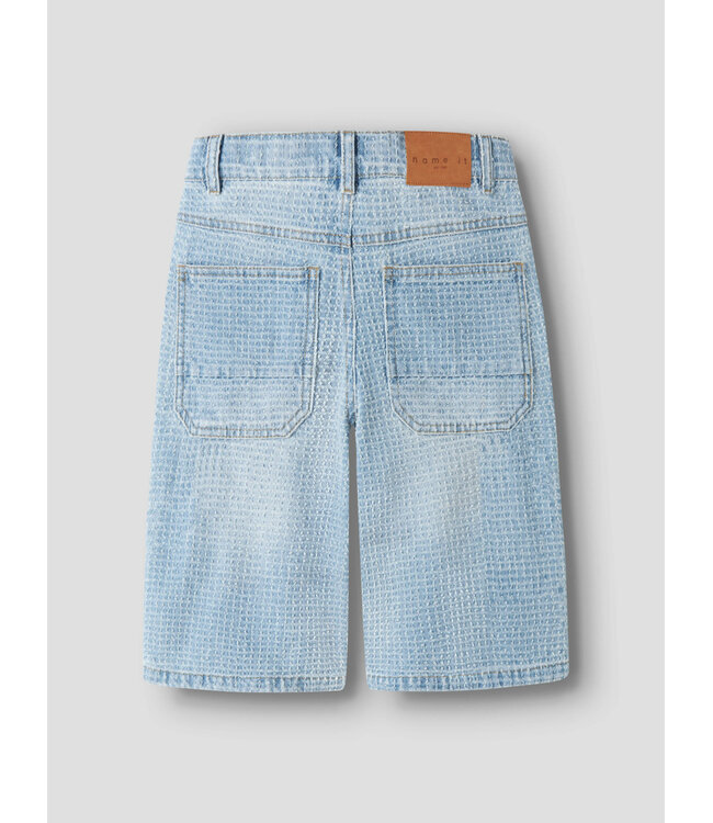 NKMBEN SKATER DNM BERMUDA 3344-OK H Light Blue Denim by Name it