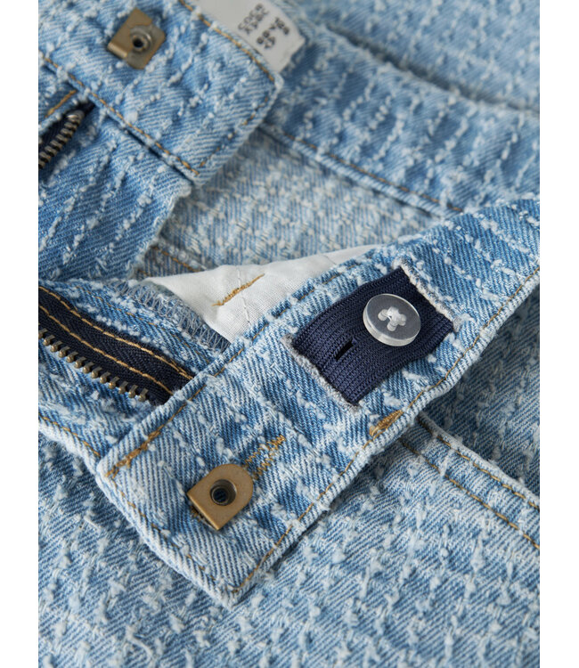 NKMBEN SKATER DNM BERMUDA 3344-OK H Light Blue Denim by Name it