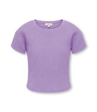 Kids Only KOGKAYLIE STRUC S/S TOP PNT Lilac Breeze by Kids Only