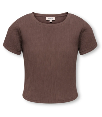 Kids Only KOGKAYLIE STRUC S/S TOP PNT Pumice Stone by Kids Only