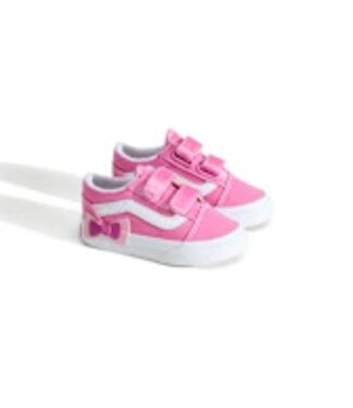 Vans Old Skool V Bow Pink Fizz Pink Fizz by Vans
