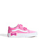Old Skool V Bow Pink Fizz Pink Fizz by Vans