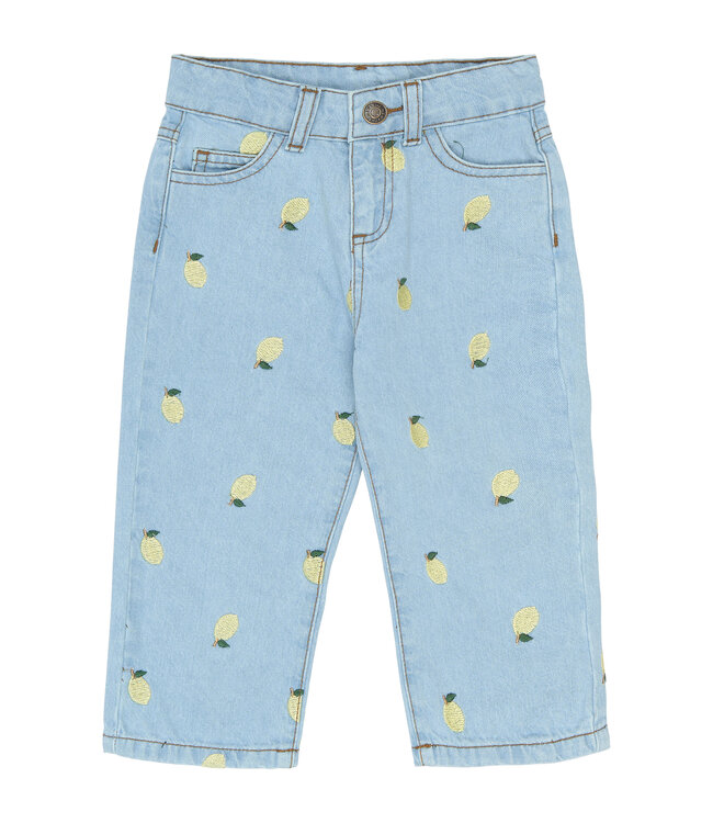 TNSTSaja Regular Fit Jeans Light Blue Denim EMB by The New