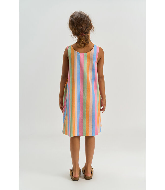 TNTrace S_L Dress Multi Striped by The New