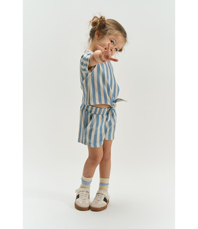TNSTTaliana S_S Jumpsuit Forever Blue Striped. by The New