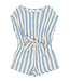TNSTTaliana S_S Jumpsuit Forever Blue Striped. by The New