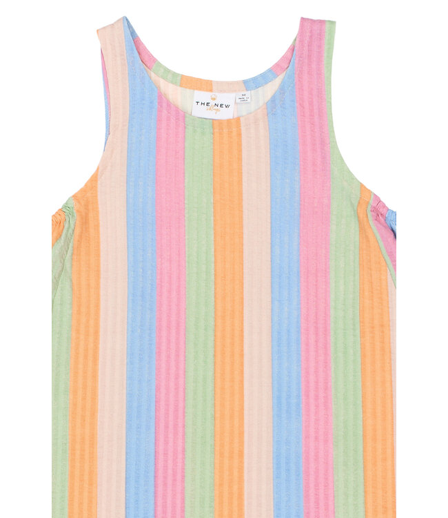 TNSTTracie S_L Dress Multi Striped by The New