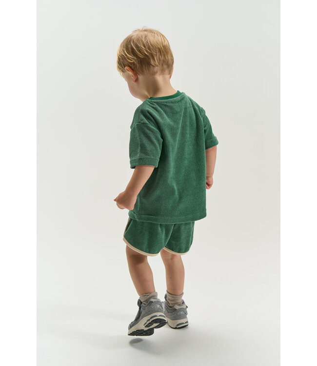 TNSTTerry OS S_S Tee Posy Green by The New