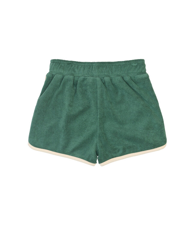 TNSTTerry Shorts Posy Green by The New