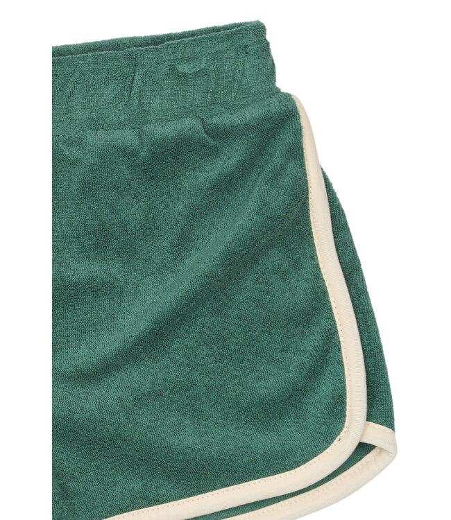 TNSTTerry Shorts Posy Green by The New