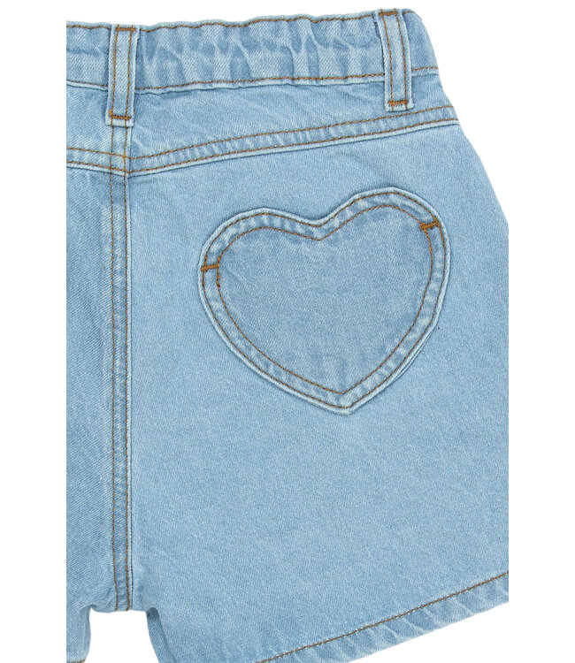 TNSamantha Regular Fit Denim Shorts Light blue denim by The New
