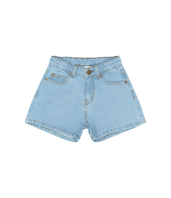 TNSamantha Regular Fit Denim Shorts Light blue denim by The New