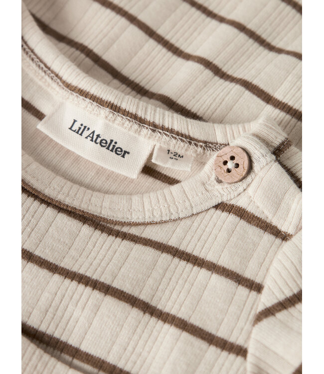 NBMKABY LS SLIM BODY LIL Turtledove KANGAROO by Lil' Atelier