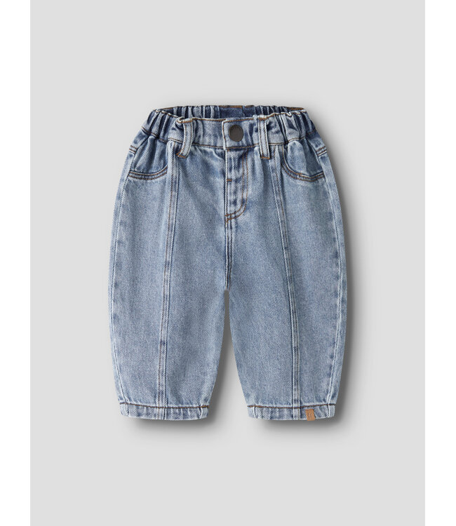 NBNKAROLE TAPERED JEANS 2433-CJ LIL Medium Blue Denim by Lil' Atelier