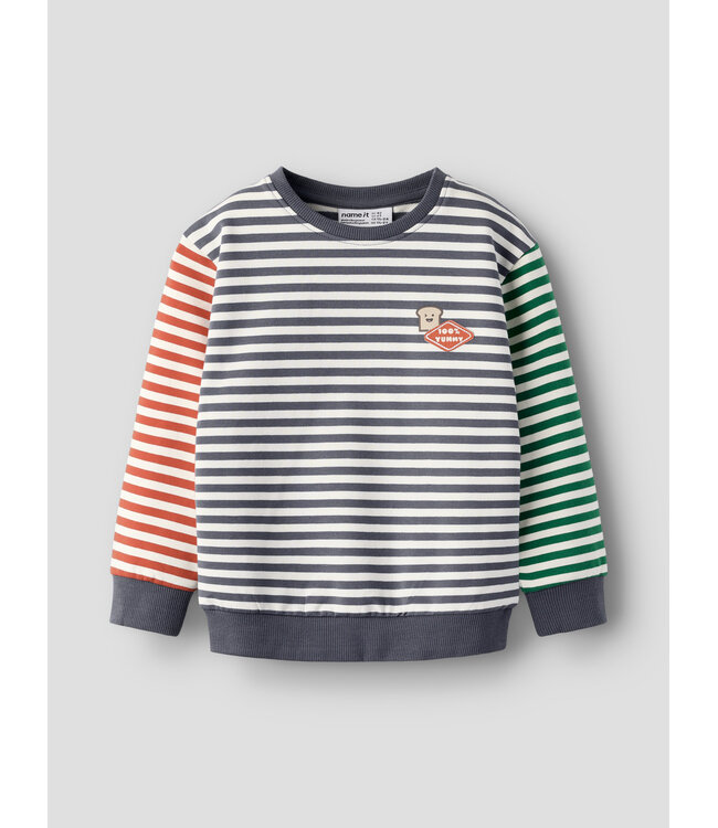 NMMKASTER LS NREG SWEAT UNB Vintage Indigo by Name it