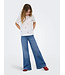 KOGCALIFORNIA MW WIDE FLARED REA NOOS Dark Medium Blue Denim by Kids Only