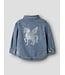 NMFLUNA GLITTER DNM JACKET 4577-IM L Medium Blue Denim UNICORN GLITTER by Name it