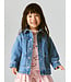 NMFLUNA GLITTER DNM JACKET 4577-IM L Medium Blue Denim UNICORN GLITTER by Name it