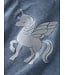 NMFLUNA GLITTER DNM JACKET 4577-IM L Medium Blue Denim UNICORN GLITTER by Name it