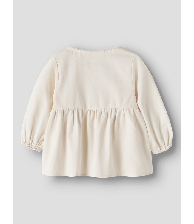NBFLOLIA LS LOOSE SHIRT LIL Turtledove by Lil' Atelier