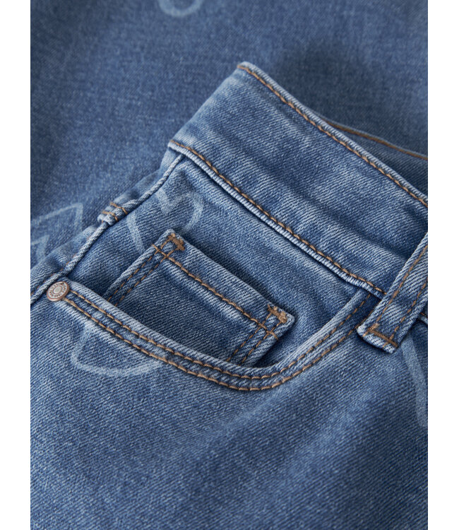 NMFROSE WIDE AOP JEANS 4044-ON NOOS Wide Leg Fit by Name it