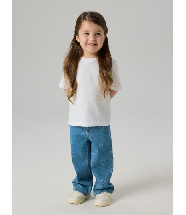 NMFROSE WIDE AOP JEANS 4044-ON NOOS Wide Leg Fit by Name it