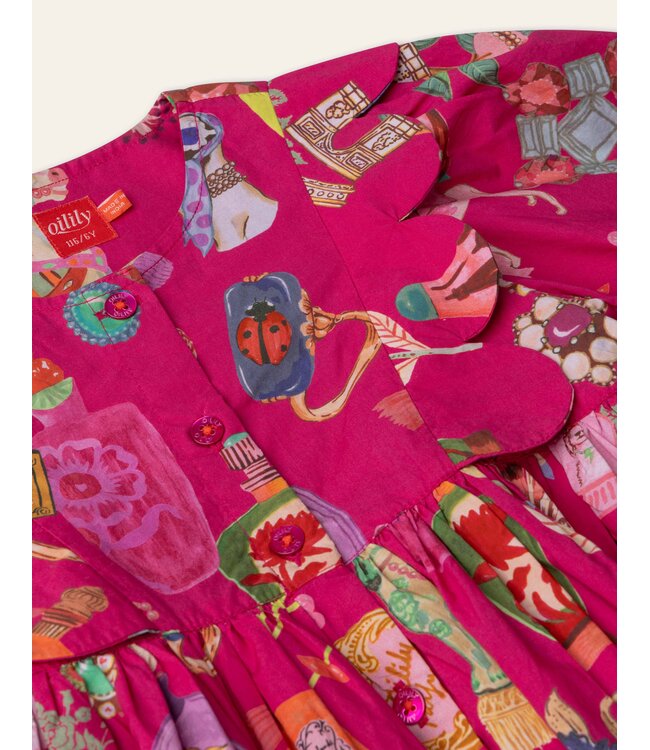 Dix dress AOP Deja Futur Bougainville by Oilily