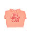 sweatshirt w/ collar | pink w/ apple print  by Piupiuchick
