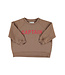 sweatshirt | brown w/ "captain" print  by Piupiuchick