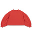 Repose ams crop heart sweater firecracker red by Repose Ams