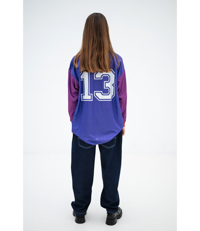 sports jersey orchid pop color block by Repose Ams