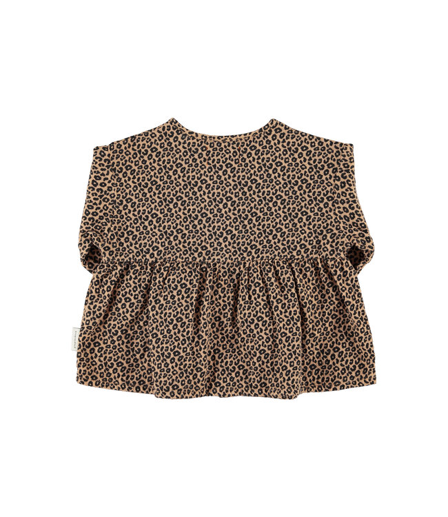 blouse | brown w/ animal print  by Piupiuchick