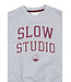 TNValerie OS Melange Sweatshirt Light Grey Melange by The New