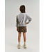 TNValerie OS Melange Sweatshirt Light Grey Melange by The New