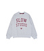 The New TNValerie OS Melange Sweatshirt Light Grey Melange by The New