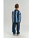 TNVudio OS L_S Polo Navy Blazer Striped by The New