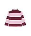 TNSTVidalia L_S Pique Polo Burgundy Striped TN by The New